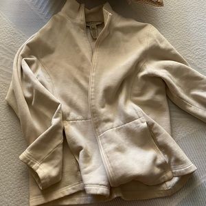 thrifted yellow zip up